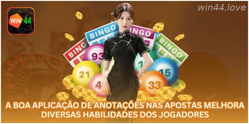 Anotações bem organizadas ajudam na análise e no controle das apostas.