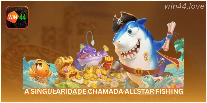 Allstar Fishing se destaca pelo visual marinho e pela mecânica de caça a peixes.