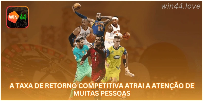 A taxa de retorno competitiva atrai a atenção de muitas pessoas.