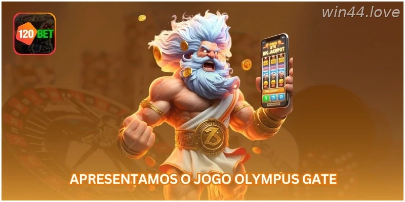 Apresentação do jogo Olympus Gate na WIN44.