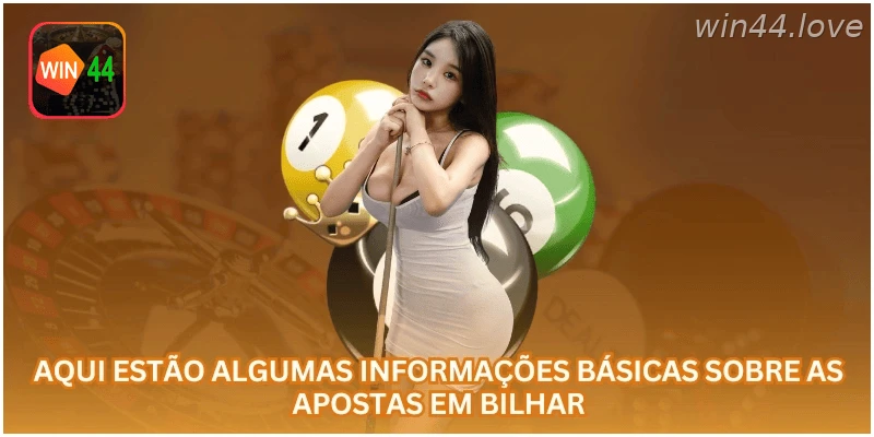Informações básicas para entender apostas em bilhar online.