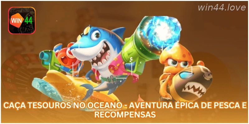 Caça Tesouros no Oceano - Aventura Épica de Pesca e Recompensas.