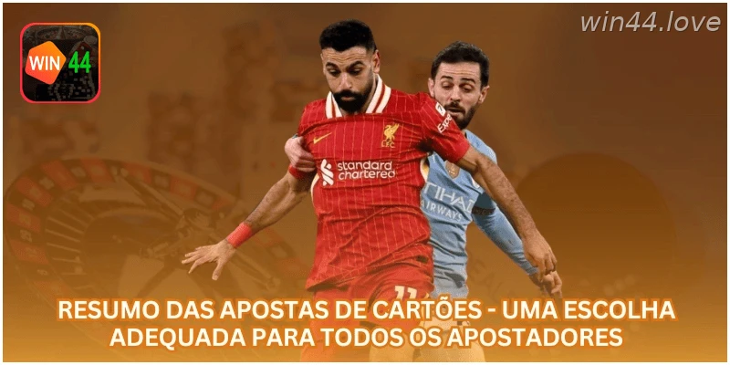 Resumo dos principais mercados de apostas em cartões.