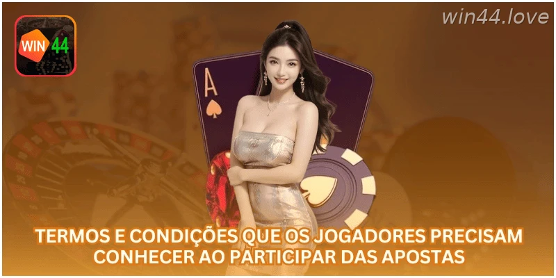 Regras que os jogadores devem observar antes de apostar na WIN44.