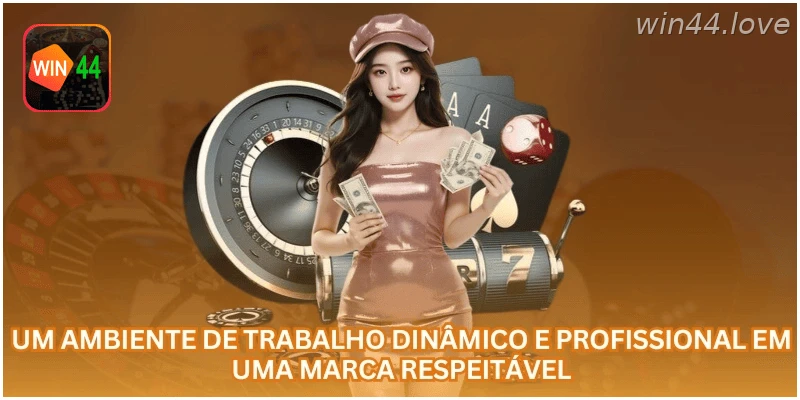 Ambiente profissional e dinâmico para quem busca oportunidades na WIN44.