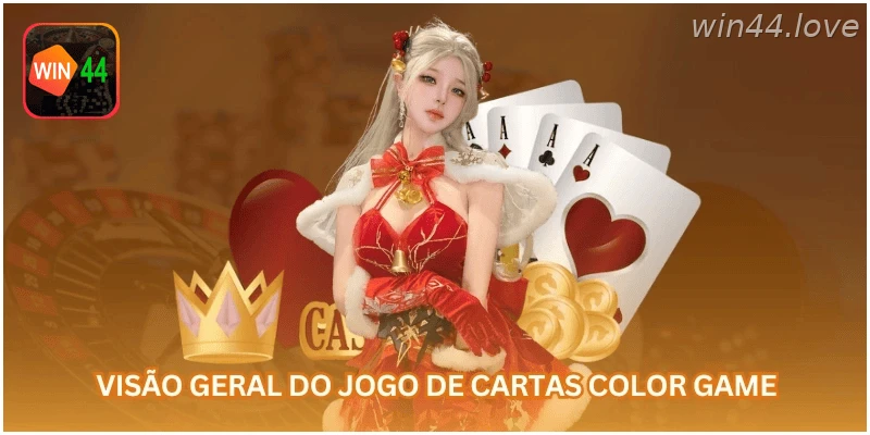 Visão geral do jogo Color Game em ambiente online.